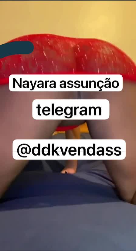 NAYARA ASSUNÇÃO DANDO O CUZINHO mamando e mostrando a buceta  