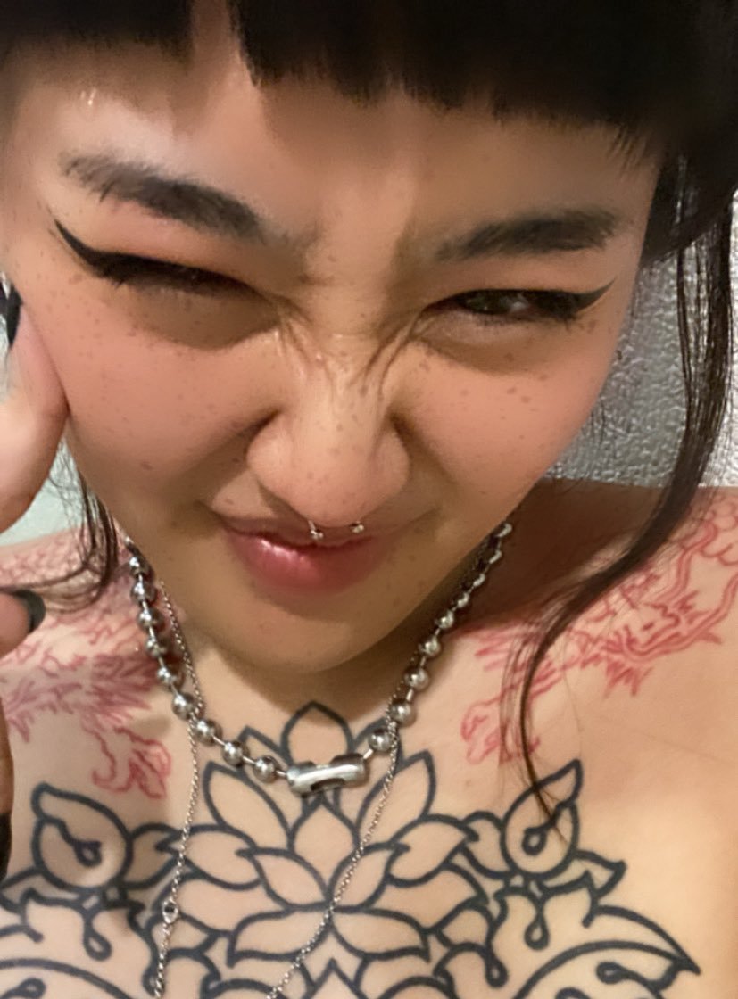 Tattooed Asian Hoe 2 #DlCSOrNb