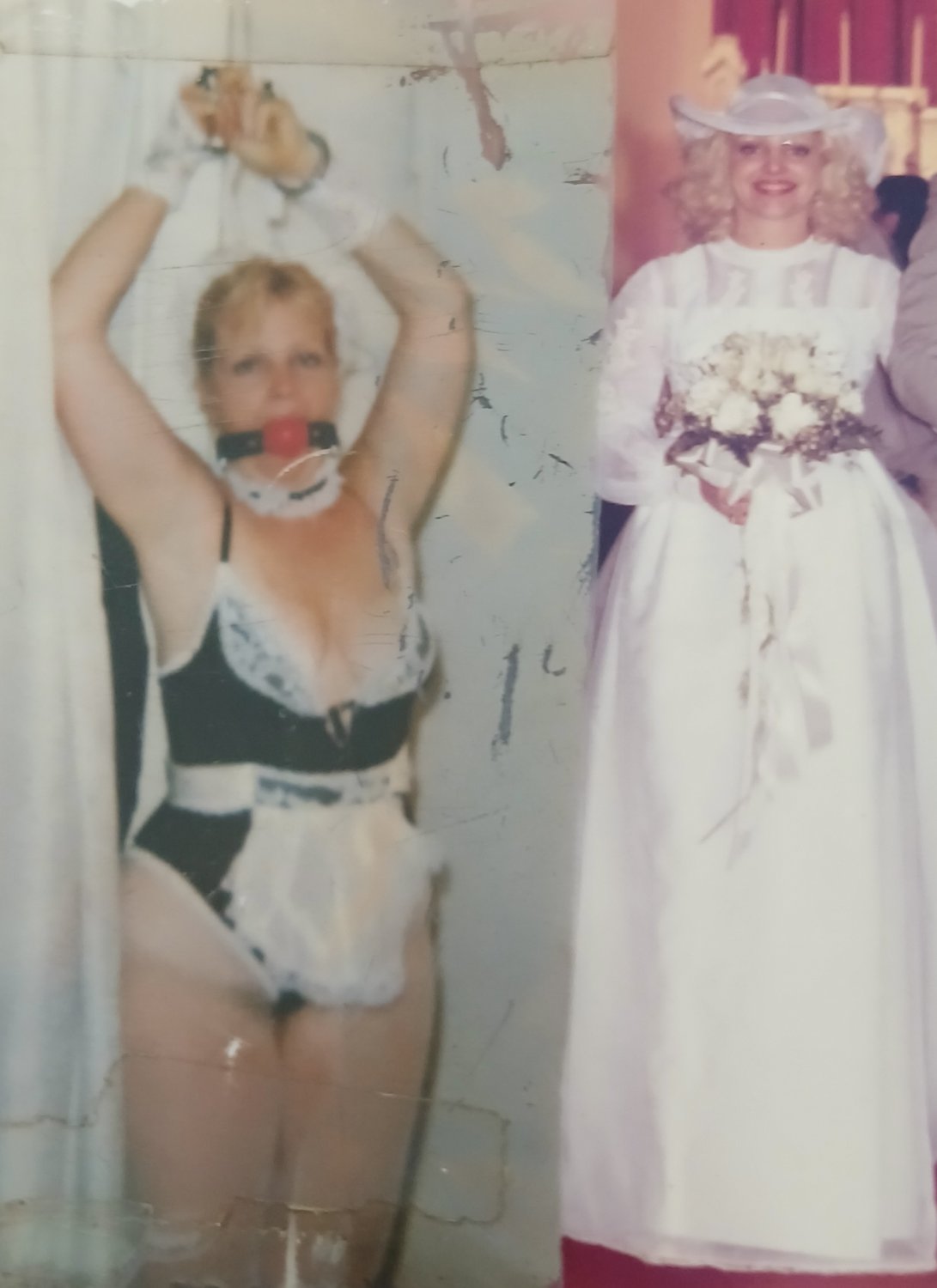 WORTHLESS WHITE WIFE'S BONDAGE MODELS! #KBwIGFJz